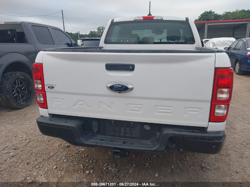 2021 Ford Ranger Xl VIN: 1FTER4FHXMLD20849 Lot: 39671201