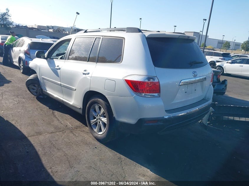 2012 Toyota Highlander Se V6 VIN: 5TDZK3EH5CS086750 Lot: 39671202