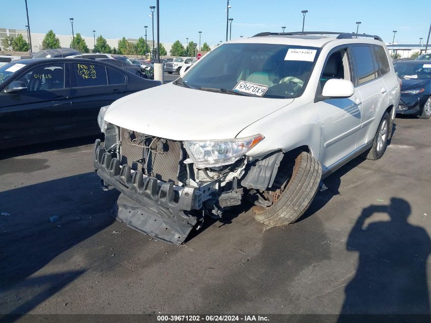 2012 Toyota Highlander Se V6 VIN: 5TDZK3EH5CS086750 Lot: 39671202