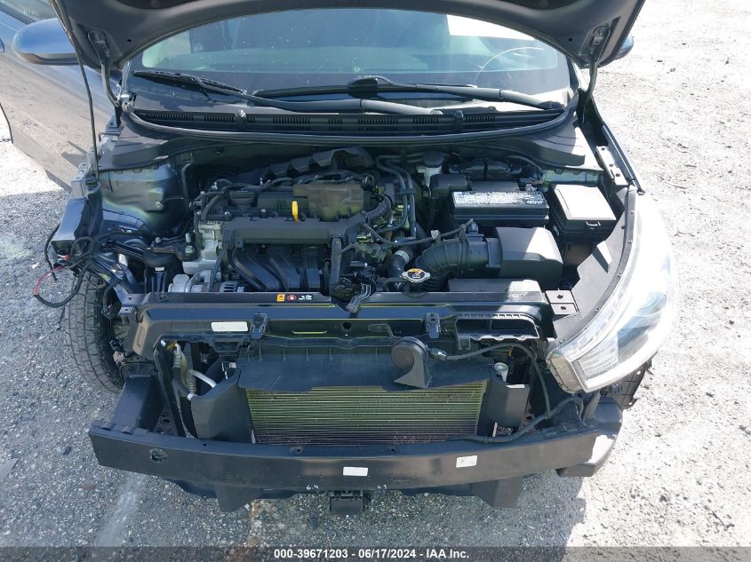 2020 Kia Rio S VIN: 3KPA24ADXLE275085 Lot: 39671203