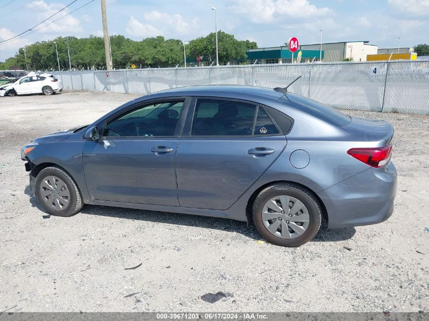 2020 Kia Rio S VIN: 3KPA24ADXLE275085 Lot: 39671203