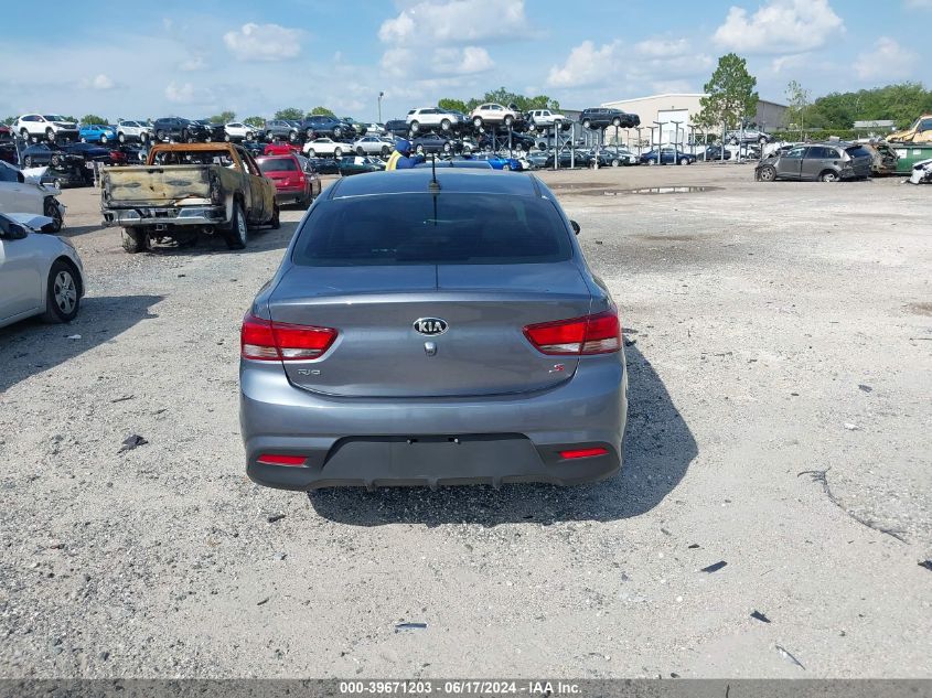 2020 Kia Rio S VIN: 3KPA24ADXLE275085 Lot: 39671203