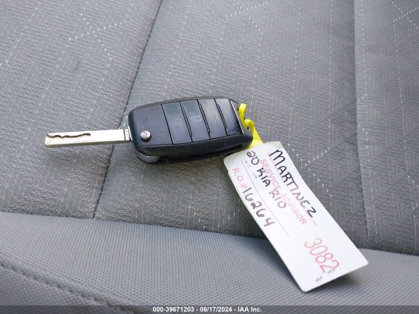 2020 Kia Rio S VIN: 3KPA24ADXLE275085 Lot: 39671203