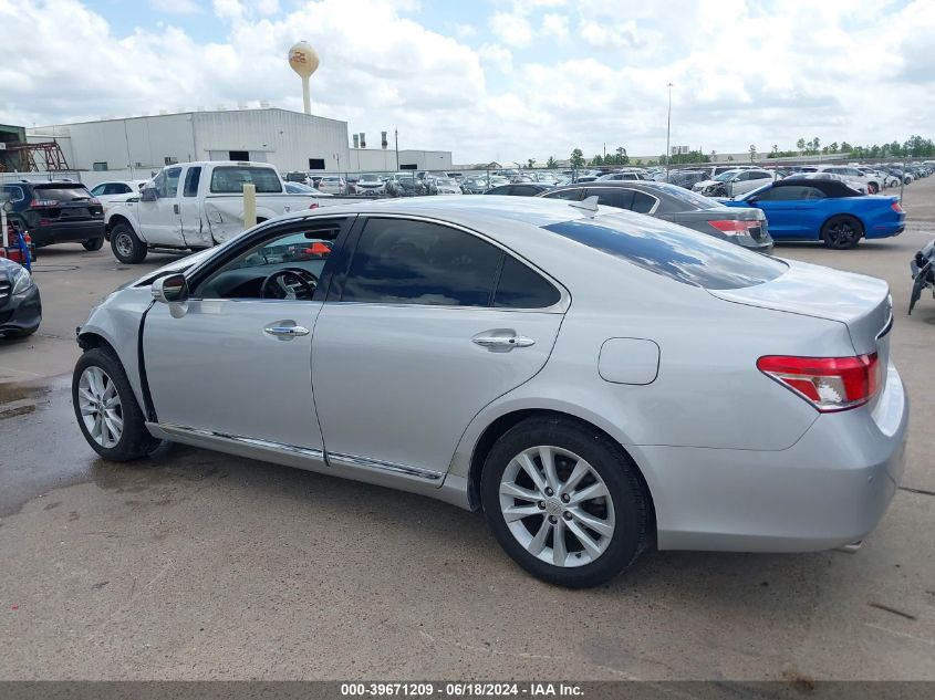 2012 Lexus Es 350 VIN: JTHBK1EG7C2482844 Lot: 39671209