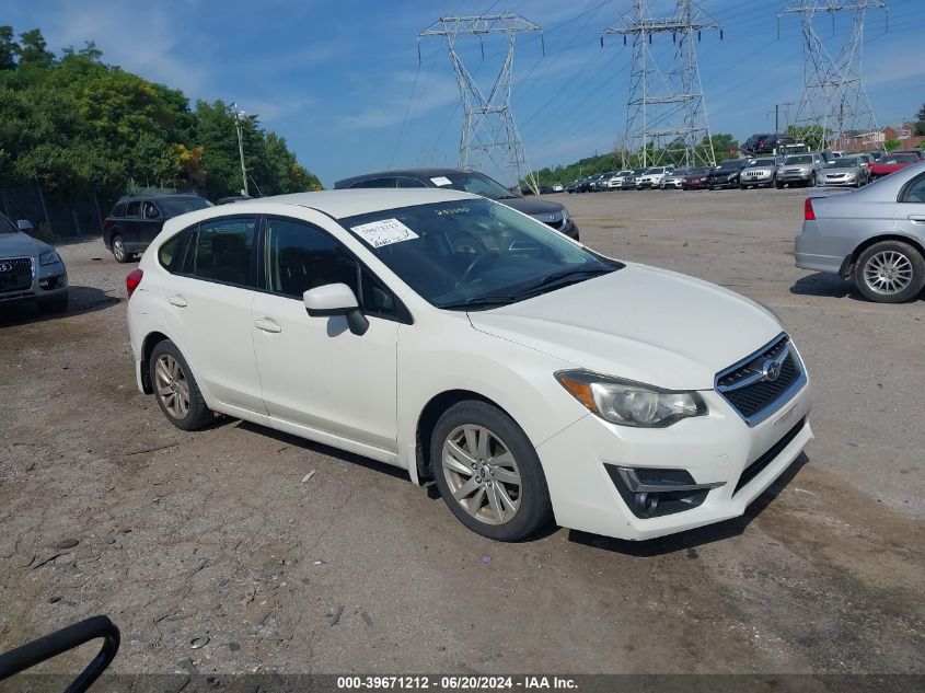 2015 Subaru Impreza 2.0I Premium VIN: JF1GPAC64FH233380 Lot: 39671212