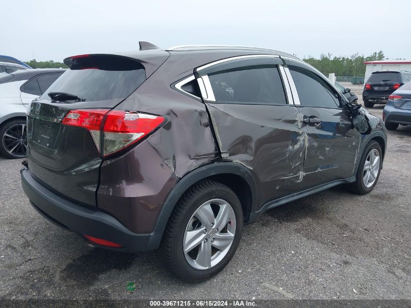 2019 Honda Hr-V Ex-L VIN: 3CZRU5H74KM717800 Lot: 39671215