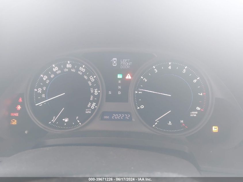 2008 Lexus Is 250 VIN: JTHCK262185019486 Lot: 39671226