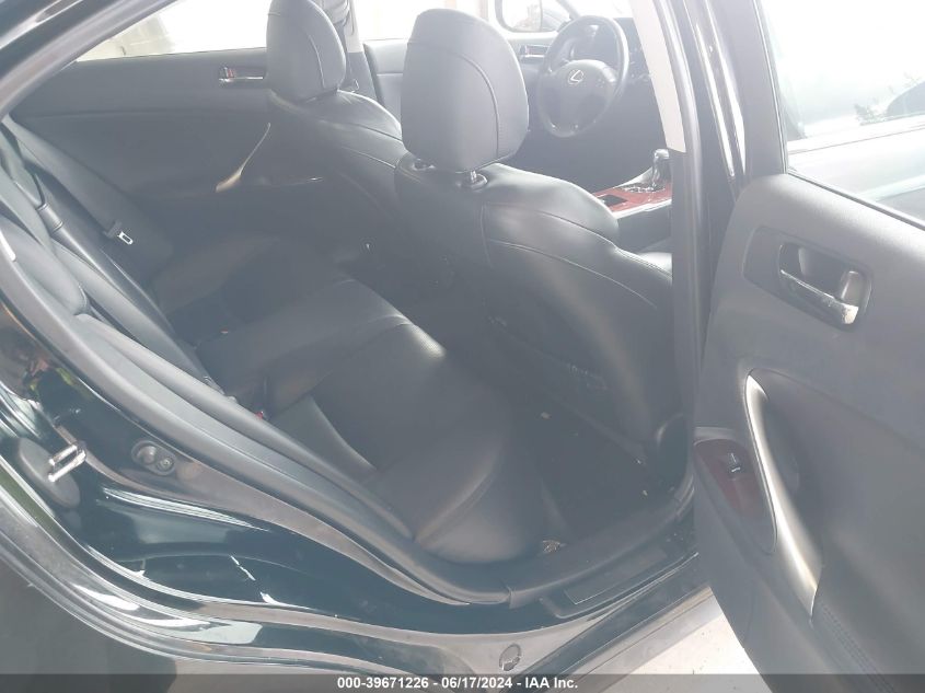 2008 Lexus Is 250 VIN: JTHCK262185019486 Lot: 39671226