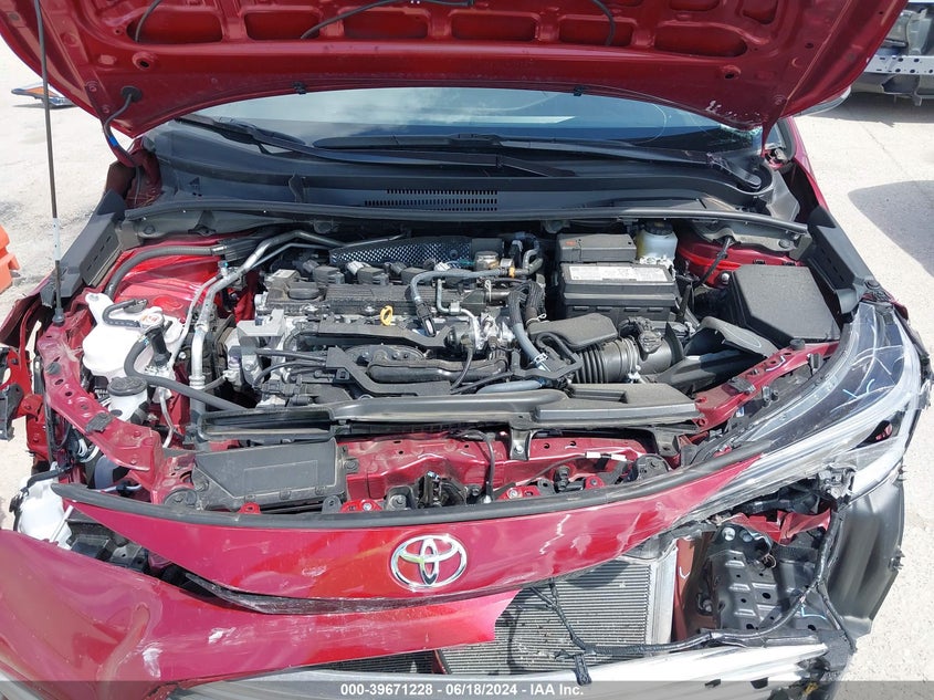 VIN 5YFP4MCE8PP161147 2023 TOYOTA COROLLA SE