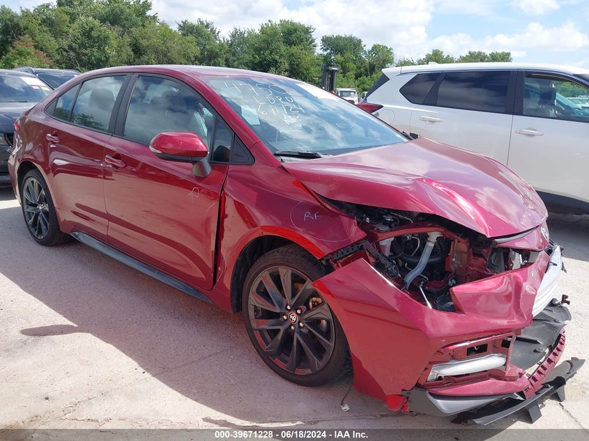 VIN 5YFP4MCE8PP161147 2023 TOYOTA COROLLA SE