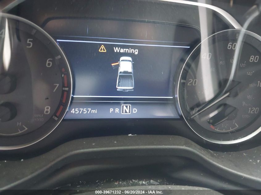 2022 Nissan Titan Sv/Sl/Platinum Reserve VIN: 1N6AA1EF2NN101293 Lot: 39671232