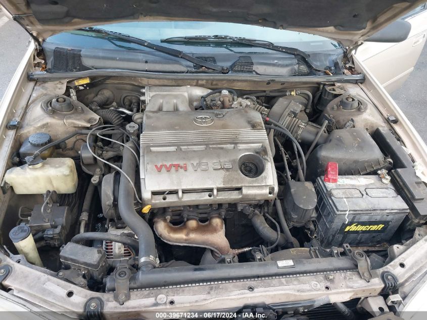 1999 Toyota Camry Le V6 VIN: JT2BF22K5X0199518 Lot: 39671234