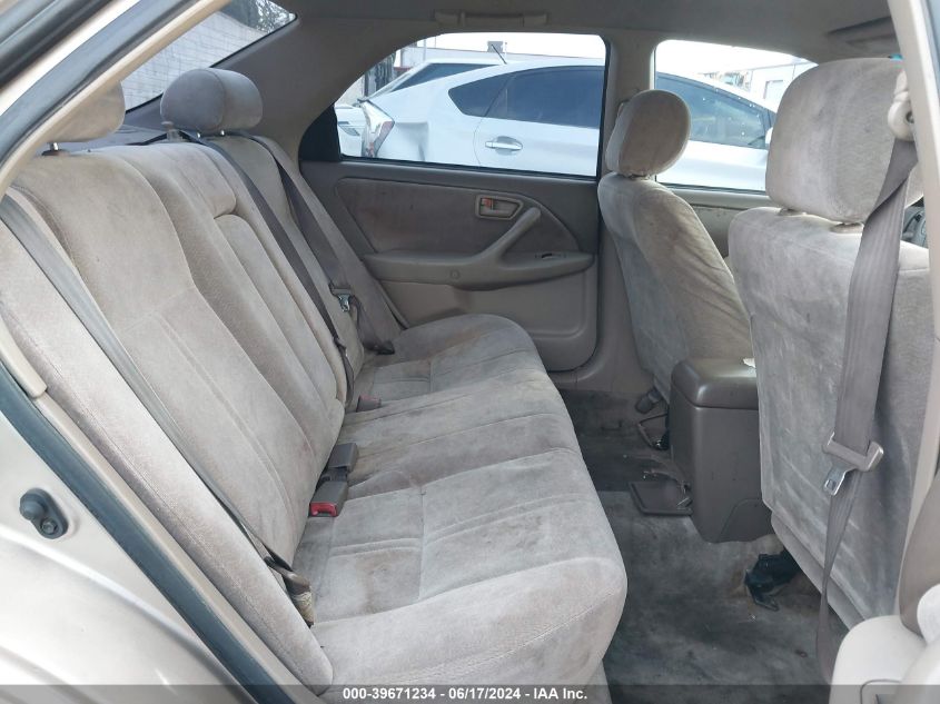 1999 Toyota Camry Le V6 VIN: JT2BF22K5X0199518 Lot: 39671234