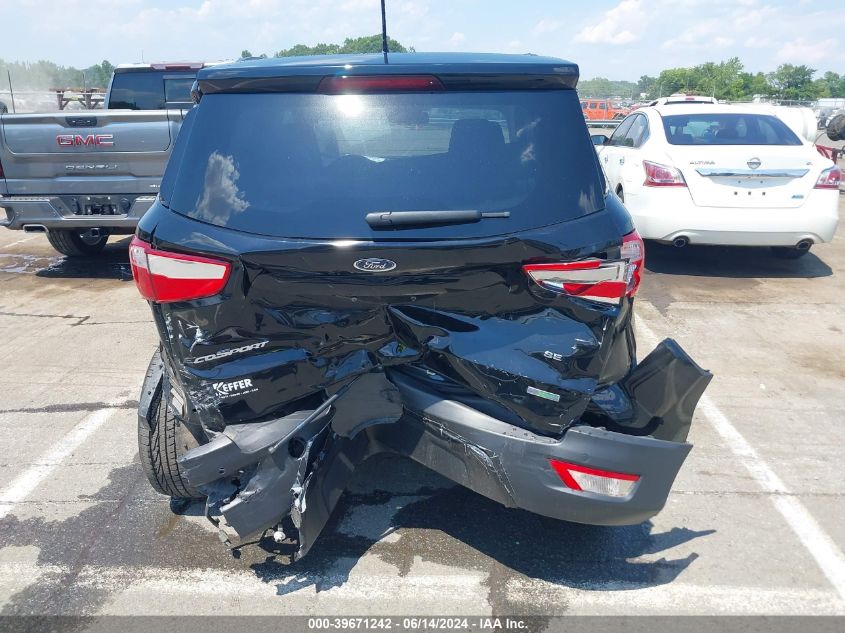 2019 Ford Ecosport Se VIN: MAJ3S2GE8KC287289 Lot: 39671242