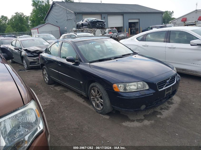 YV1RH592862501274 2006 Volvo S60 2.5T