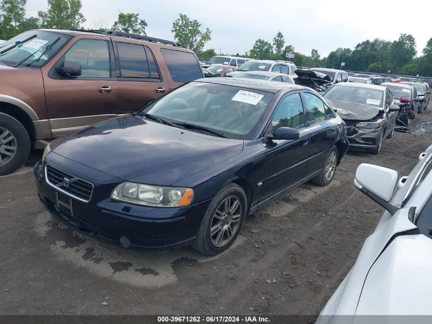 YV1RH592862501274 2006 Volvo S60 2.5T