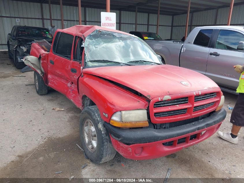 2000 Dodge Dakota Slt/Sport VIN: 1B7GL2AN2YS678373 Lot: 39671284