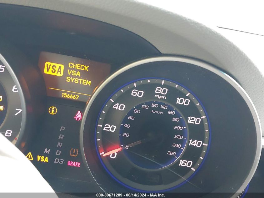 2008 Acura Mdx Sport Package VIN: 2HNYD287X8H547122 Lot: 39671289