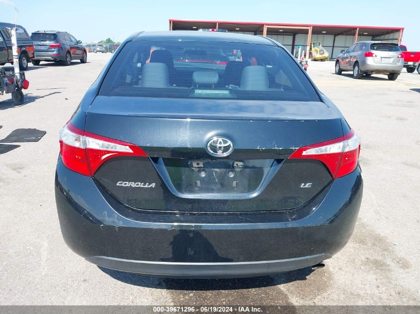 2016 Toyota Corolla Le Plus VIN: 5YFBURHE2GP547983 Lot: 39671296