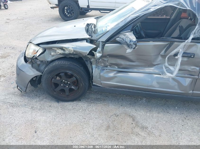 2004 Honda Civic Lx VIN: 1HGES16514L021809 Lot: 39671309