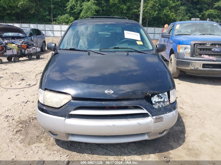 2001 Nissan Quest Gxe VIN: 4N2ZN15T71D815045 Lot: 39671328