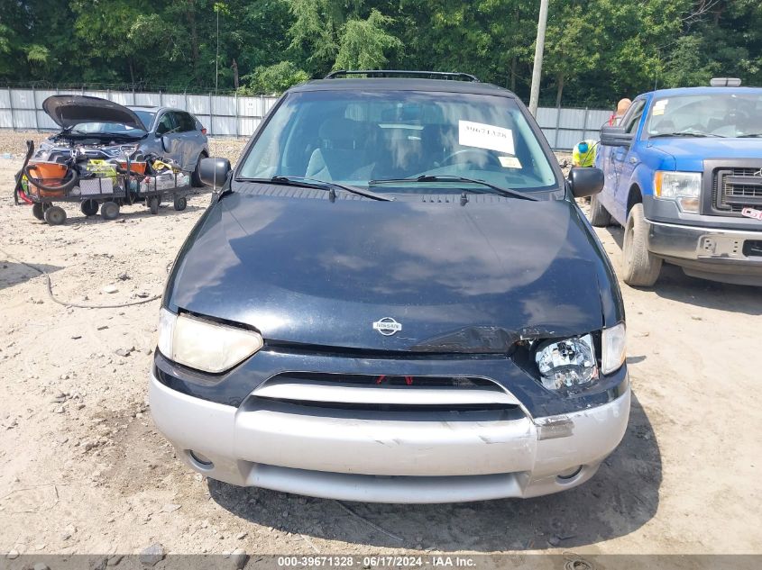 2001 Nissan Quest Gxe VIN: 4N2ZN15T71D815045 Lot: 39671328