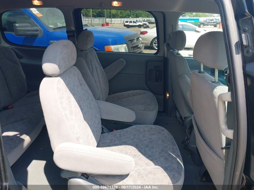 2001 Nissan Quest Gxe VIN: 4N2ZN15T71D815045 Lot: 39671328