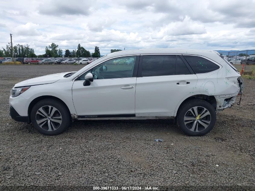 2018 Subaru Outback 2.5I Limited VIN: 4S4BSANC4J3305041 Lot: 39671333