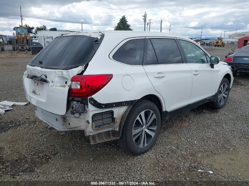 2018 Subaru Outback 2.5I Limited VIN: 4S4BSANC4J3305041 Lot: 39671333