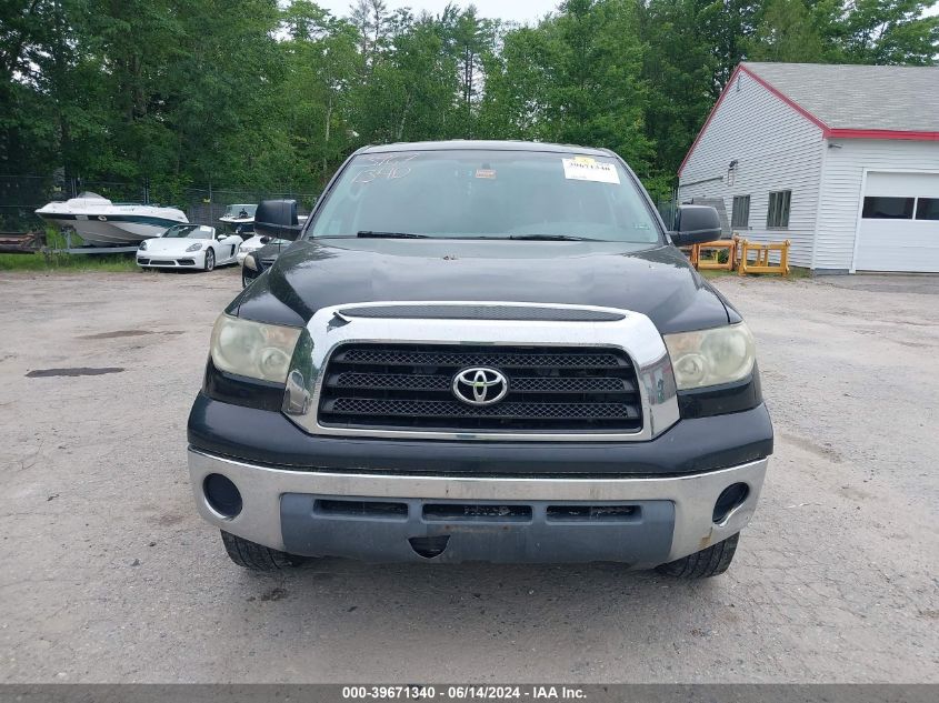 2008 Toyota Tundra Base 5.7L V8 VIN: 5TBBV54118S501393 Lot: 39671340