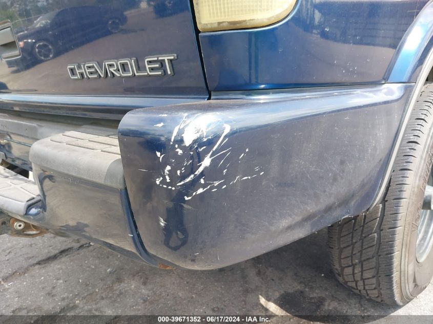 2001 Chevrolet Blazer Lt VIN: 1GNDT13W412134263 Lot: 39671352