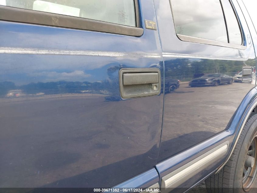 2001 Chevrolet Blazer Lt VIN: 1GNDT13W412134263 Lot: 39671352