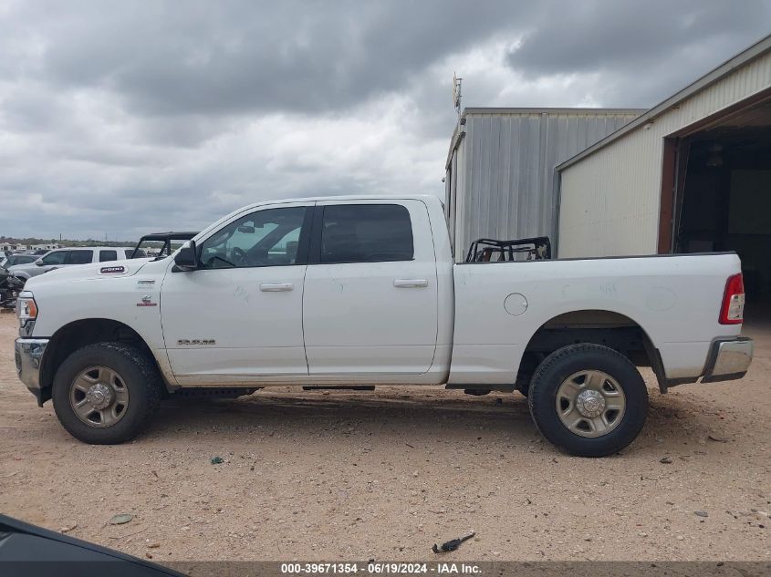 2022 Ram 2500 Big Horn 4X4 6'4 Box VIN: 3C6UR5DL1NG321502 Lot: 39671354