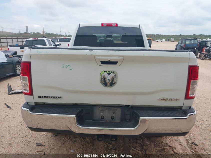 2022 Ram 2500 Big Horn 4X4 6'4 Box VIN: 3C6UR5DL1NG321502 Lot: 39671354