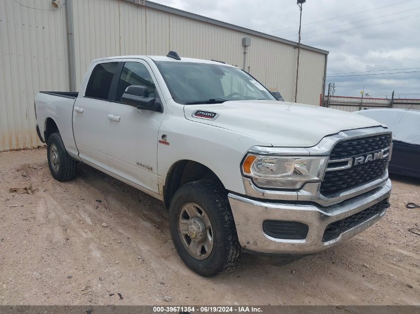 2022 Ram 2500 Big Horn 4X4 6'4 Box VIN: 3C6UR5DL1NG321502 Lot: 39671354