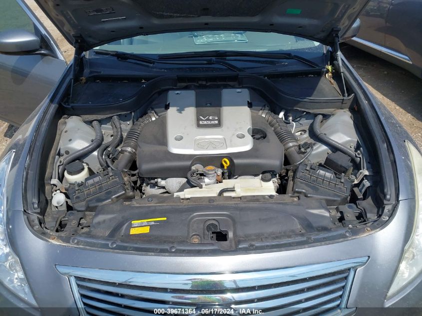 2013 Infiniti G37X VIN: JN1CV6AR8DM756417 Lot: 39671364