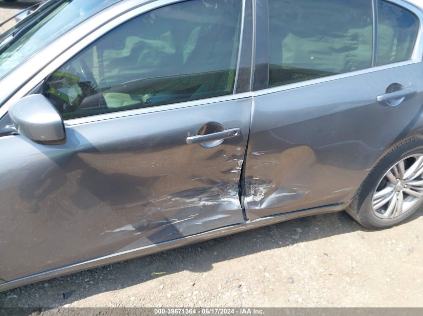 2013 Infiniti G37X VIN: JN1CV6AR8DM756417 Lot: 39671364