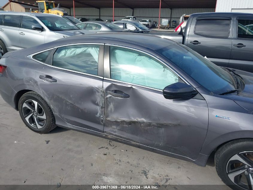 2021 Honda Insight Ex VIN: 19XZE4F54ME011809 Lot: 39671369