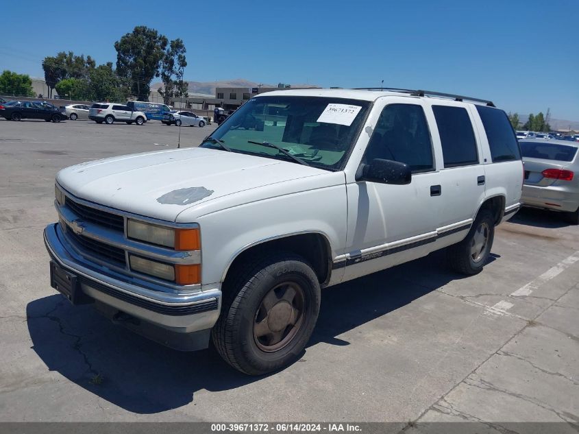 1999 Chevrolet Tahoe Ls VIN: 1GNEK13RXXJ483797 Lot: 39671372