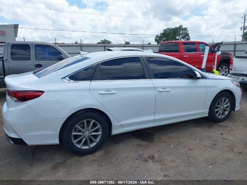 2018 Hyundai Sonata Se VIN: 5NPE24AF5JH603721 Lot: 39671382