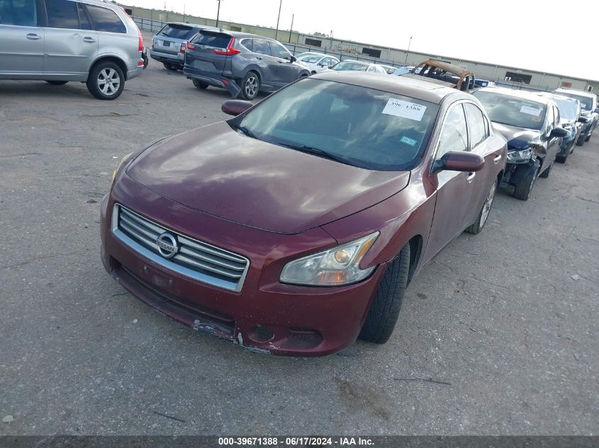 2012 Nissan Maxima S/Sv VIN: 1N4AA5AP2CC814088 Lot: 39671388