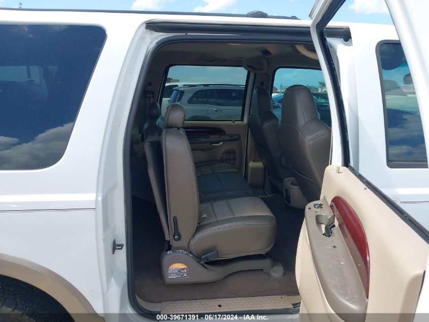 2004 Ford Excursion Eddie Bauer VIN: 1FMNU44LX4EA22355 Lot: 39671391