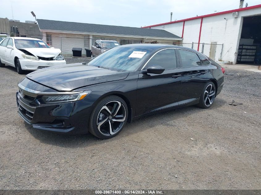 1HGCV1F39NA057516 | 2022 HONDA ACCORD