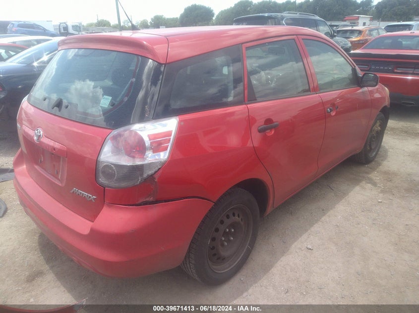 2007 Toyota Matrix VIN: 2T1KR32E57C674928 Lot: 39671413