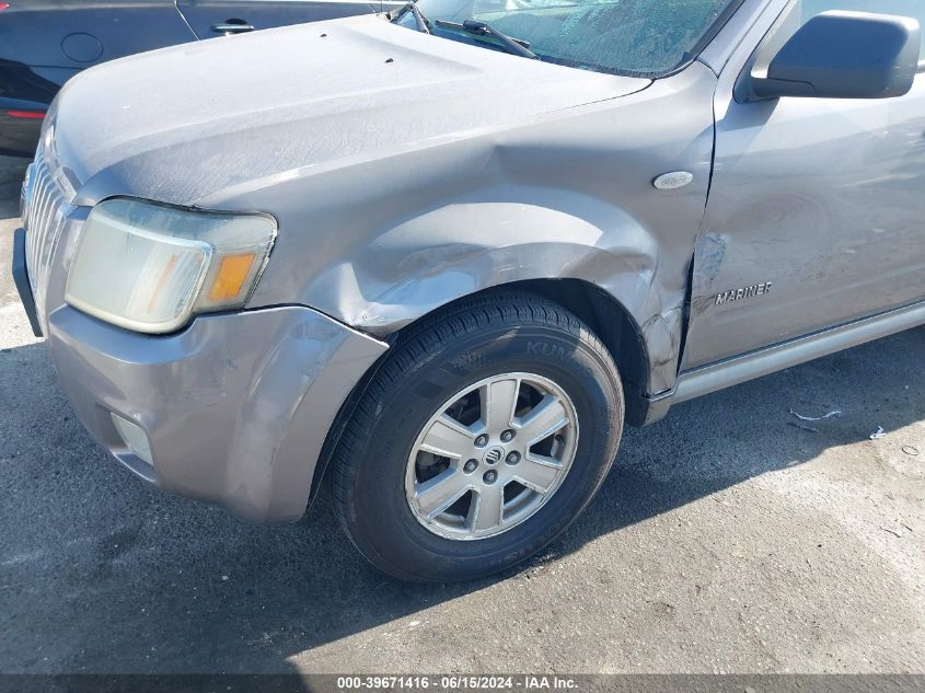 2008 Mercury Mariner V6 VIN: 4M2CU81178KJ43853 Lot: 39671416