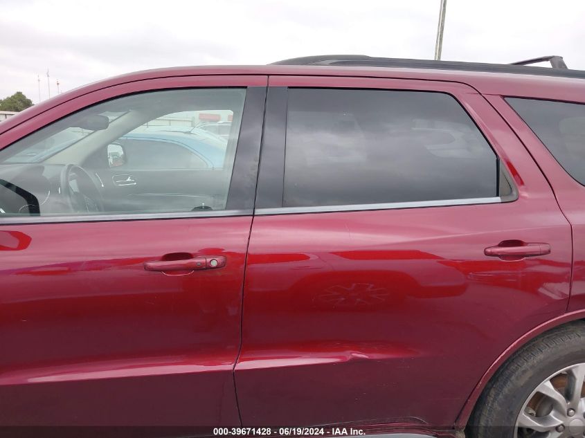 2017 Dodge Durango Sxt Rwd VIN: 1C4RDHAG1HC747784 Lot: 39671428