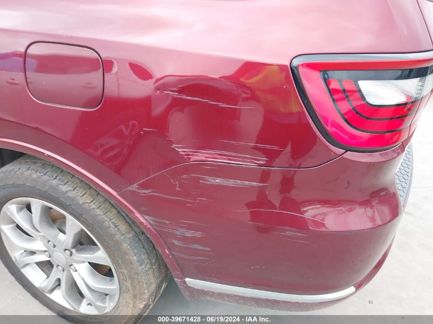 2017 Dodge Durango Sxt Rwd VIN: 1C4RDHAG1HC747784 Lot: 39671428