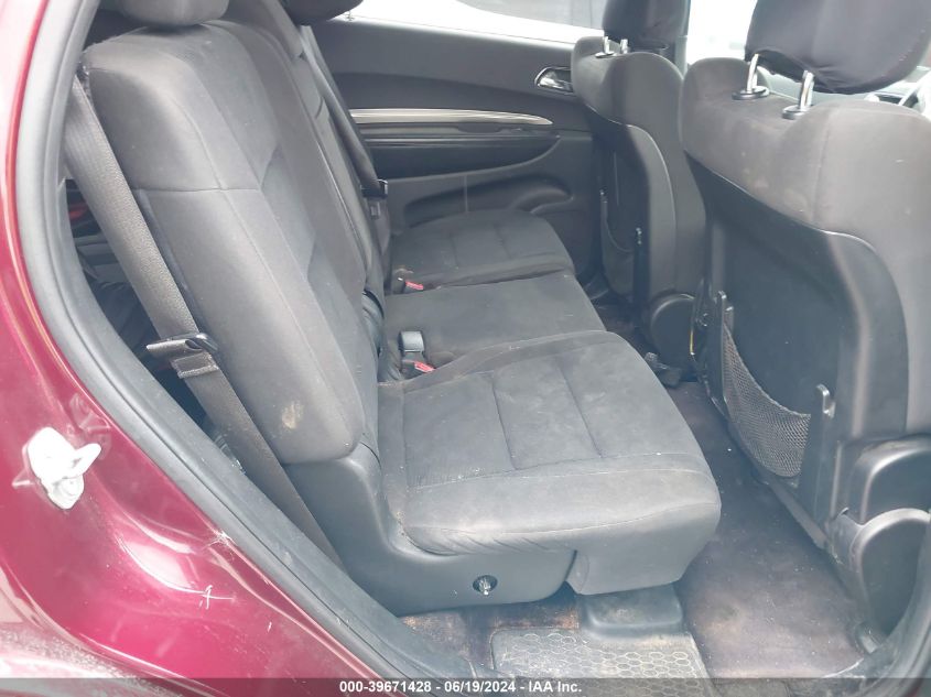 2017 Dodge Durango Sxt Rwd VIN: 1C4RDHAG1HC747784 Lot: 39671428