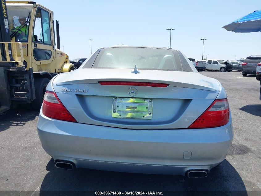 2015 Mercedes-Benz Slk 250 VIN: WDDPK4HA6FF102945 Lot: 39671430