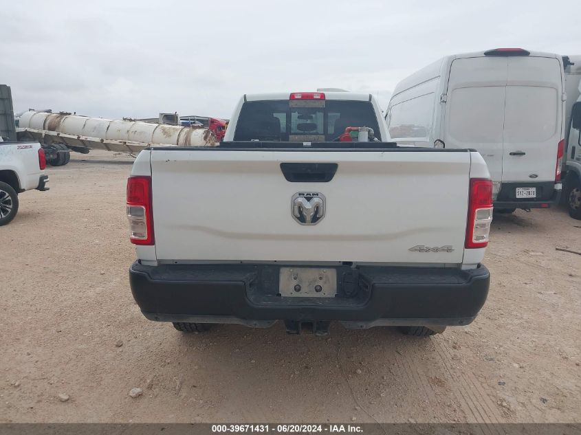 2022 Ram 2500 Tradesman 4X4 8' Box VIN: 3C6UR5HJ9NG251515 Lot: 39671431